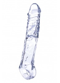 Прозрачная насадка-удлинитель Length Enhancer с подхватом - 22,3 см. - NMC - в Якутске купить с доставкой