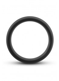 Черное эрекционное кольцо Silicone Go Pro Cock Ring - Blush Novelties - в Якутске купить с доставкой