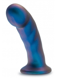 Синяя насадка-фаллоимитатор Rebellion 5.75 Inch Pegging Dildo - 14,6 см. - Blush Novelties - купить с доставкой в Якутске