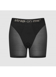 Трусики-шорты для фиксации насадок Strap-on-me Harness Lingerie Halo - size XS - Strap-on-me - купить с доставкой в Якутске