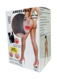 Надувная секс-кукла Angelina 3D - Boys of Toys - в Якутске купить с доставкой