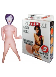 Надувная секс-кукла Suzuki - Boys of Toys - в Якутске купить с доставкой