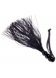 Черная силиконовая плетка - 25,4 см. - Boys of Toys - купить с доставкой в Якутске