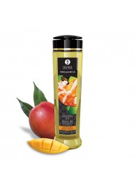 Массажное масло для тела Luscious Mango с ароматом манго - 240 мл. - Shunga - купить с доставкой в Якутске