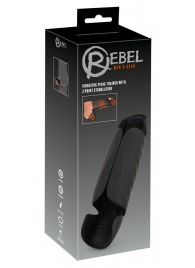 Черный вибромастурбатор с трехточечной стимуляцией Penis Trainer with 3 Point Stimulation - Orion - в Якутске купить с доставкой