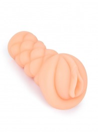 Телесный мастурбатор-вагина с вибропулей и эрекционными кольцами в комплекте - Sexy Girl - в Якутске купить с доставкой