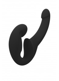 Черный безремневой страпон Share Lite - Fun Factory - купить с доставкой в Якутске