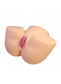 Телесный мастурбатор Liora с 2 любовными тоннелями - Baile - в Якутске купить с доставкой