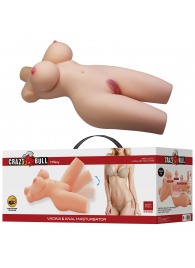 Телесный мастурбатор-торс Tiffany - Baile - в Якутске купить с доставкой