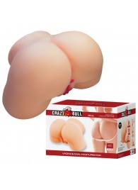 Телесный мастурбатор с 2 любовными отверстиями Olivia - Baile - в Якутске купить с доставкой