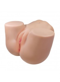 Телесный мастурбатор Julia с 2 любовными тоннелями - Baile - в Якутске купить с доставкой