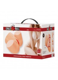 Телесный мастурбатор Liora с вибрацией - Baile - в Якутске купить с доставкой