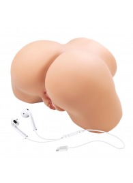 Телесный мастурбатор Olivia с 2 любовными отверстиями - Baile - в Якутске купить с доставкой