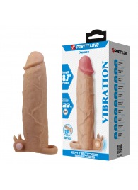 Телесная насадка на пенис Xerxes - 22 см. - Baile - в Якутске купить с доставкой