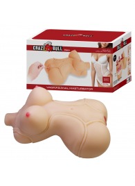 Телесный мастурбатор-торс Diana - Baile - в Якутске купить с доставкой