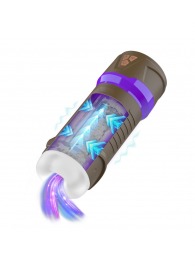 Интерактивный мастурбатор Misty с вакуумом, вибрацией и сжатием - Shots Media BV - в Якутске купить с доставкой