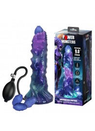 Фиолетовый яйцеродящий фаллоимитатор Duskwalker Sentinal на присоске - 22,4 см. - Baile - купить с доставкой в Якутске