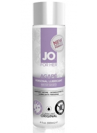 Женский лубрикант на водной основе JO AGAPE LUBRICANT ORIGINAL - 120 мл. - System JO - купить с доставкой в Якутске