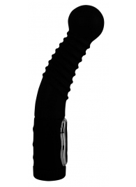 Чёрный стимулятор простаты с ротацией Prostate Twister - 20 см. - Orion - в Якутске купить с доставкой
