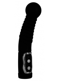 Чёрный стимулятор простаты с ротацией Prostate Twister - 20 см. - Orion - в Якутске купить с доставкой