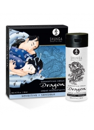 Интимный мужской крем SHUNGA DRAGON SENSITIVE - 60 мл. - Shunga - купить с доставкой в Якутске