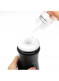 Мастурбатор с регулируемой плотностью обхвата Custom Strength CUP Twist Ripple - Tenga - в Якутске купить с доставкой