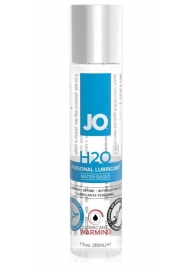 Возбуждающий лубрикант на водной основе JO Personal Lubricant H2O Warming - 30 мл. - System JO - купить с доставкой в Якутске