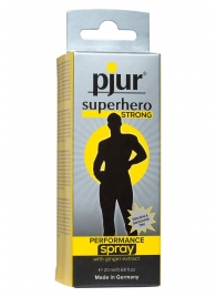 Спрей-пролонгатор длительного действия pjur SUPERHERO Strong Spray - 20 мл. - Pjur - купить с доставкой в Якутске