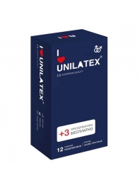 Ультрапрочные презервативы Unilatex Extra Strong - 12 шт. + 3 шт. в подарок - Unilatex - купить с доставкой в Якутске