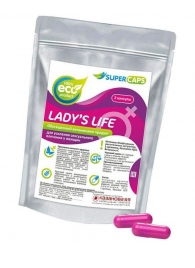 Возбуждающие капсулы Ladys Life - 2 капсулы (0,35 гр.) - SuperCaps - купить с доставкой в Якутске