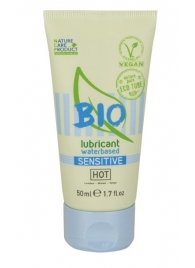 Органический лубрикант для чувствительной кожи Bio Sensitive - 50 мл. - HOT - купить с доставкой в Якутске