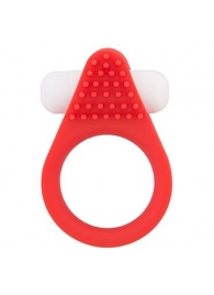 Красное эрекционное кольцо LIT-UP SILICONE STIMU RING 1 RED - Dream Toys - в Якутске купить с доставкой