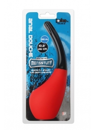 Анальный душ MENZSTUFF 310ML ANAL DOUCHE RED/BLACK - Dream Toys - купить с доставкой в Якутске