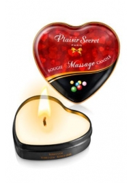 Массажная свеча с ароматом бубль-гума Bougie Massage Candle - 35 мл. - Plaisir Secret - купить с доставкой в Якутске