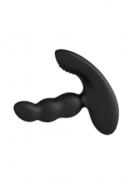 Черный силиконовый стимулятор простаты Levett Nitoc с пультом ДУ - Levett - в Якутске купить с доставкой