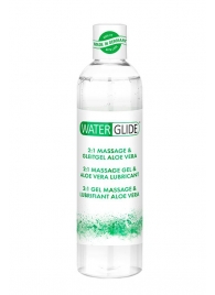 Гель-смазка 2-в-1 MASSAGE   LUBRICANT ALOE VERA - 300 мл. - Waterglide - купить с доставкой в Якутске