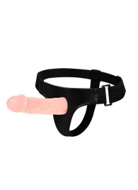 Телесный фаллоимитатор на трусиках Jessica Strap-On - 15,5 см. - Baile - купить с доставкой в Якутске
