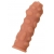Телесная реалистичная насадка KOKOS Extreme Sleeve 11 с дополнительной стимуляцией - 12,7 см. - KOKOS - в Якутске купить с доставкой