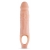 Телесный реалистичный фаллоудлинитель 9 Inch Silicone Cock Sheath Penis Extender - 22,86 см. - Blush Novelties - в Якутске купить с доставкой