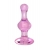 Розовая фигурная анальная втулка - 9,8 см. - Sexus в Якутске Розовая фигурная анальная втулка - 9,8 см. - Sexus