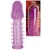 Фиолетовая насадка, удлиняющая половой член - 13,5 см. - Toyfa Basic - в Якутске купить с доставкой