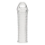 Текстурированная насадка на пенис Clear Textured Penis Enhancing Sleeve Extension - 16,5 см. - BlueLine - в Якутске купить с доставкой