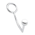 Кольцо на пенис с анальным стимулятором Stainless Steel Anal Hook   Cock Ring - BlueLine - в Якутске купить с доставкой