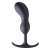 Черный массажер простаты с утяжелителями Premium Silicone Weighted Prostate Plug Large - 18,8 см. - XR Brands - в Якутске купить с доставкой