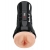 Телесный мастурбатор-вагина в черной колбе Super Luscious Lips XXL - Pipedream - в Якутске купить с доставкой