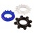 Набор из 3 эрекционных колец разного цвета и рельефа - Boys of Toys - в Якутске купить с доставкой