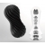 Мастурбатор FLEX Rocky Black с плотным рельефом - Tenga - в Якутске купить с доставкой