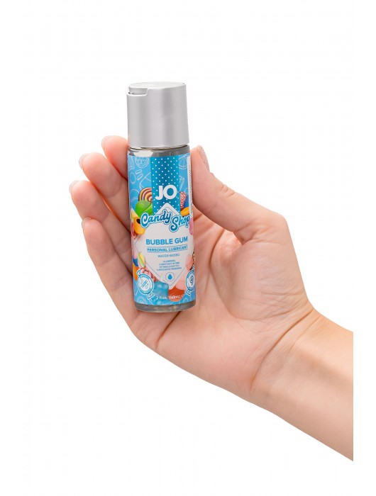 Смазка на водной основе Candy Shop Bubblegum с ароматом жвачки - 60 мл. - System JO - купить с доставкой в Якутске
