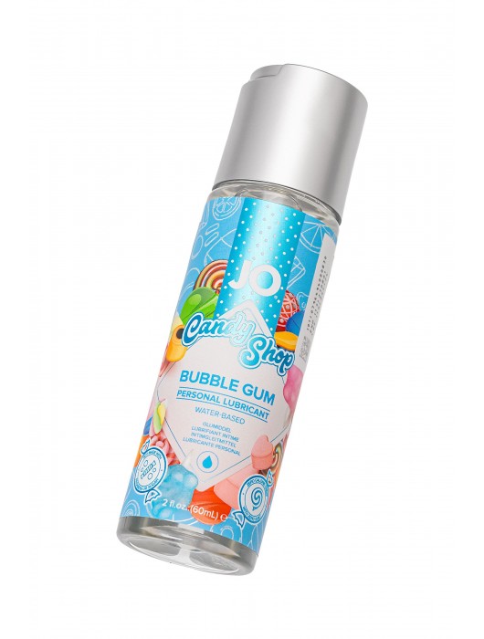 Смазка на водной основе Candy Shop Bubblegum с ароматом жвачки - 60 мл. - System JO - купить с доставкой в Якутске