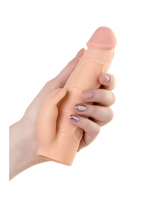 Телесная насадка Toyfa XLover для увеличения размера - 16,8 см. - ToyFa - в Якутске купить с доставкой